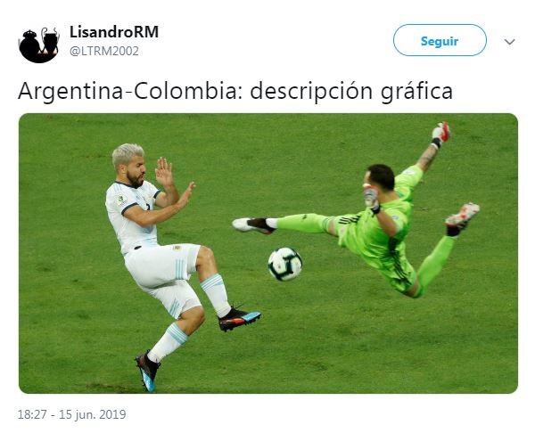 Meme de Argentina-Colombia.