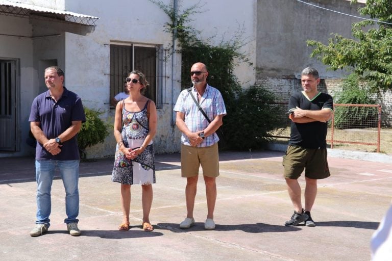 Alumnos de la Escuela 5 comenzaron las clases en el Ex Manuel Belgrano