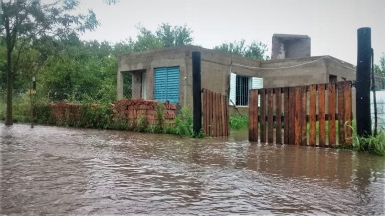 Dicen los vecinos que esta inundación es mayor que la anterior.