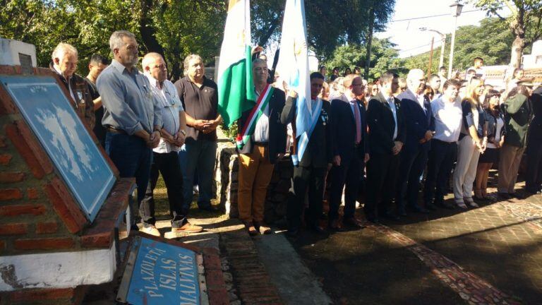 Acto de los Excombatientes de Malvinas en Rio Ceballos (OpenCity)