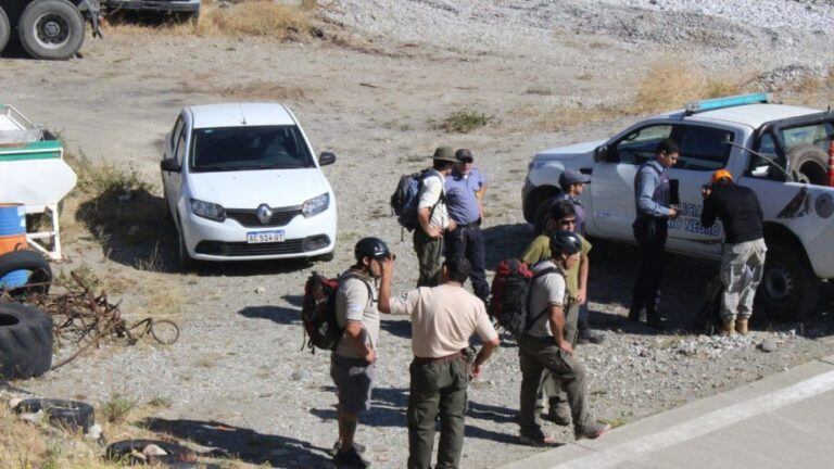 Rescate en Bariloche (Río Negro).