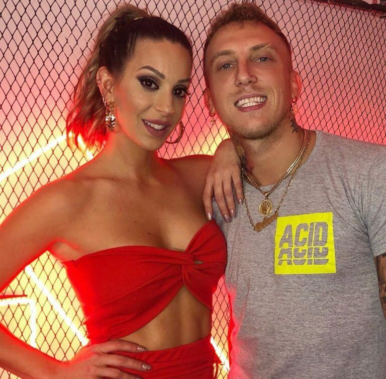 El Polaco y Noelia Marzol (Foto: Instagram)