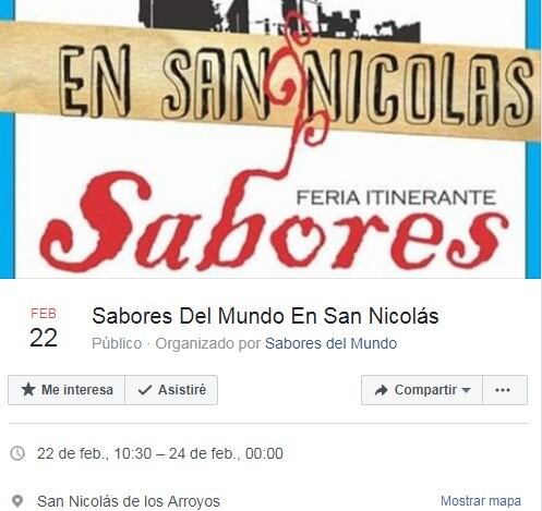 Nueva fecha para la feria más convocante de la provincia. (Captura)