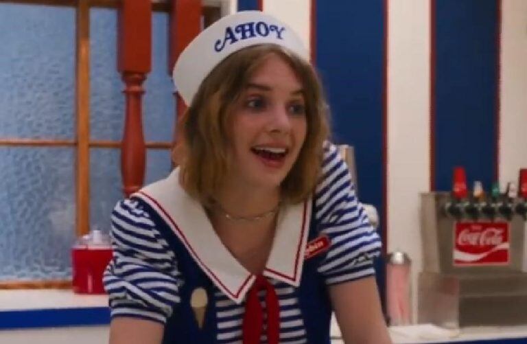 Robin (Maya Hawke) en Stranger Things 3 (Foto: Instagram)