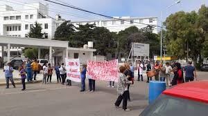 Reclamo de trabajadores.