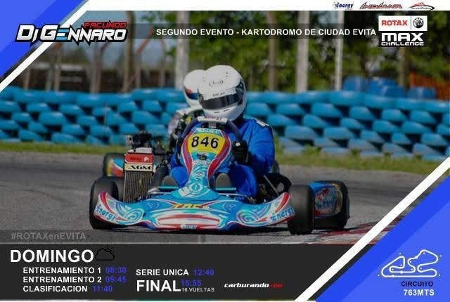 Fixture fecha 2 Rotax Argentina.