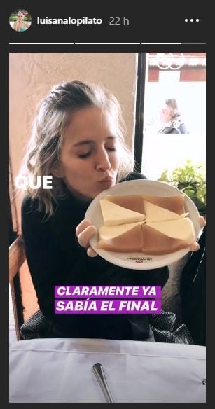 Luisana Lopilato cuestionada por su peso y respondió con una foto de su postre favorito (Foto: Instagram/ luisanalopilato)