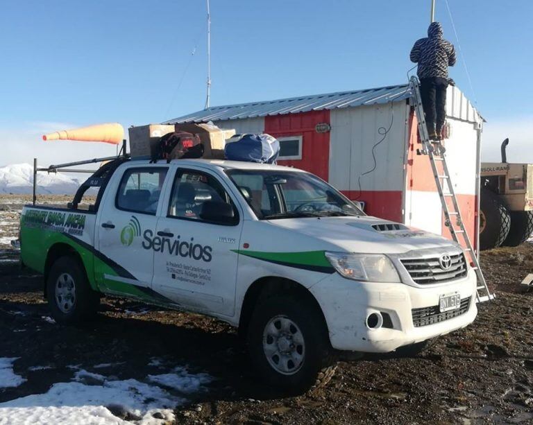 SS Servicios instaló internet en el aeroclub.