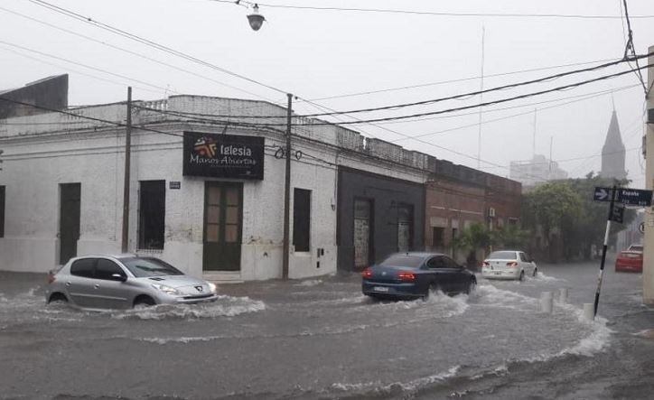 Inundaciones en Corrientes. (Foto: Corrientes Hoy)