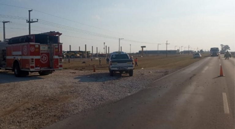 Choque en Monte Maíz (Policía de Córdoba)