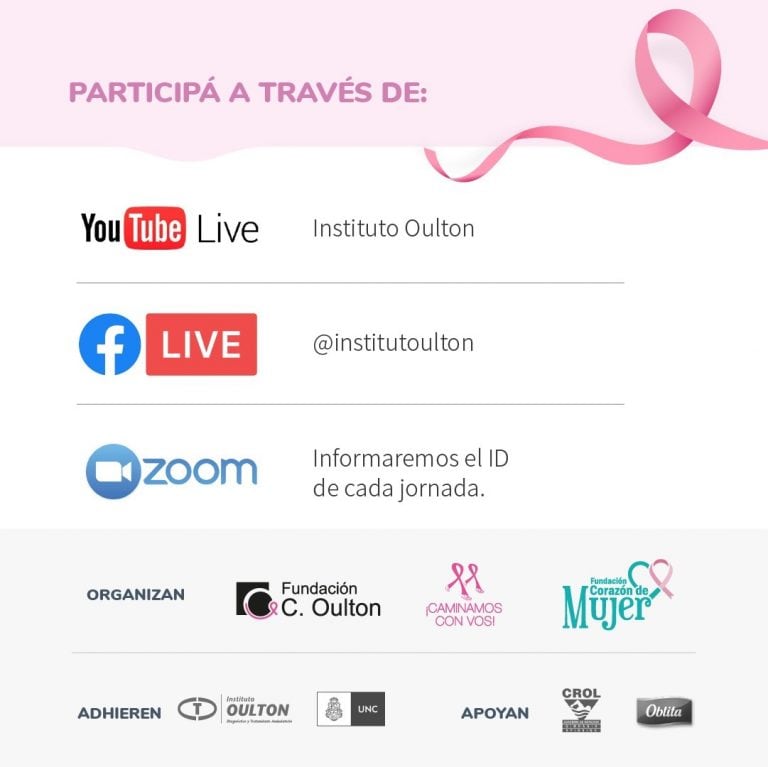 El evento será transmitido en el canal de YouTube de la Fundación.