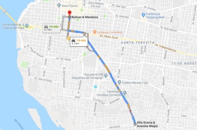 Caminó 5 kilómetros para ir a estudiar por el paro