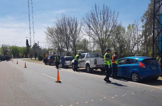 Operativos de seguridad en El Trapiche.