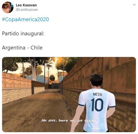 Memes del sorteo de la Copa América 2020 (Foto: captura Twitter)