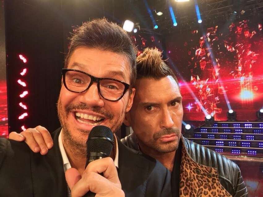 El Tirri y Marcelo Tinelli 