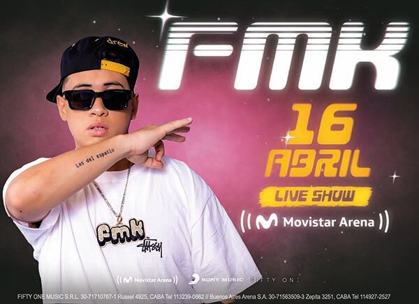 FMK en el Movistar Arena.