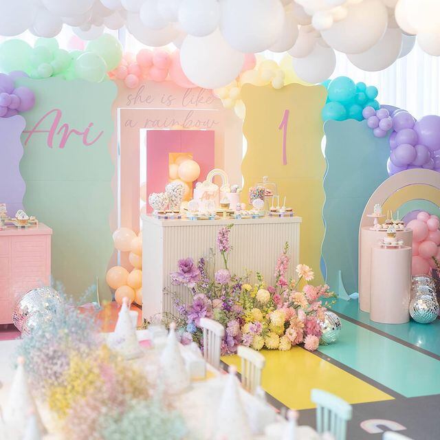 La decoración del cumpleaños de la hija de Stephanie Demner