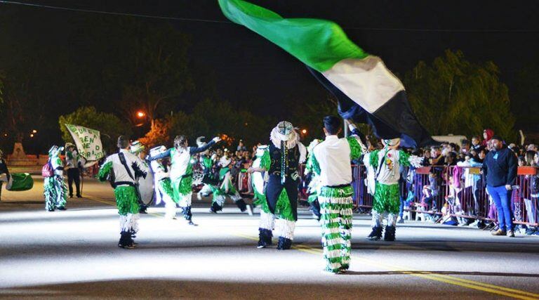 La Laguna Don Tomás se vistió de fiesta para la celebración de carnaval (Vía Santa Rosa).