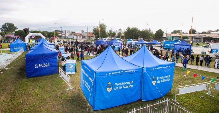 Medio centenar de operativos llevó a cabo "El estado en tu Barrio", en Jujuy.