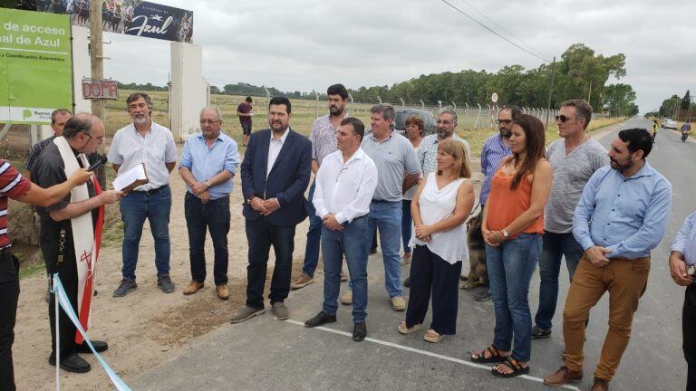 Inauguraron acceso frigorífico