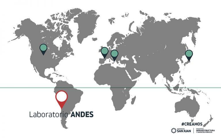 La ubicación del laboratorio que investigará sobre materia oscura.