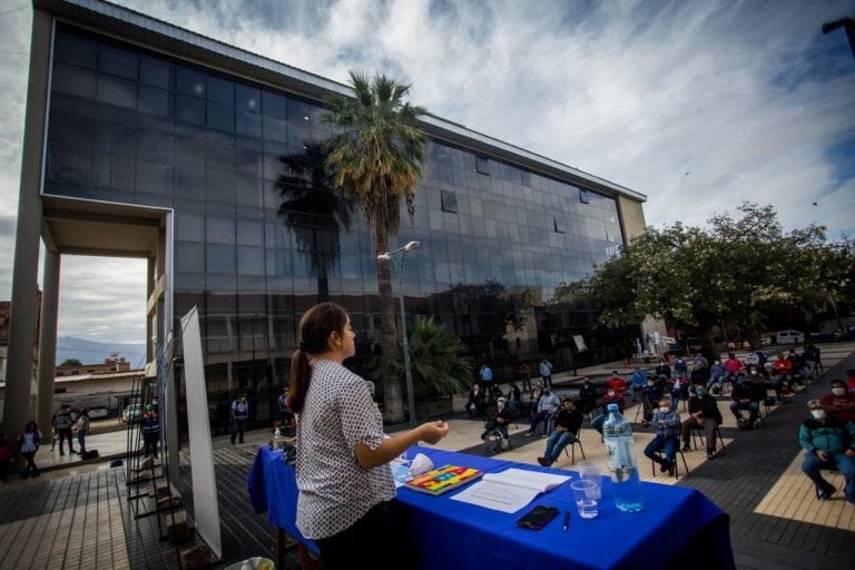 Trabajadores de la Construcción se capacitaron en Normas de Bioseguridad