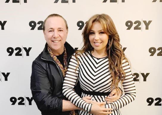 Thalia y Tommy Mottola