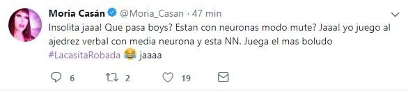 (Twitter: @Moria_Casan)