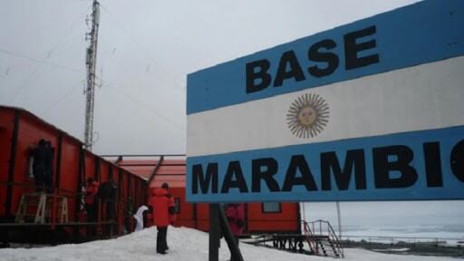 El sismógrafo de Base Marambio también registró el evento.