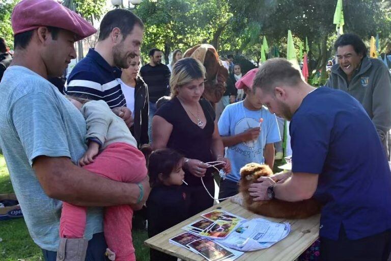 El CAM dio en adopción diez perros.