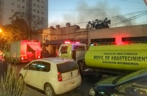 Incendio en la panaderia céntrica.