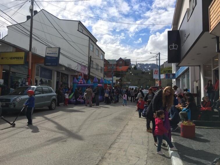 Calle Rosas. Ushuaia