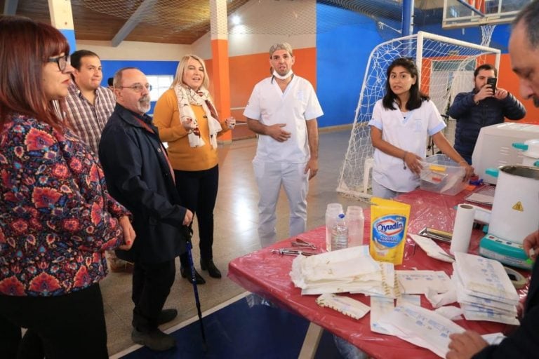 Primer jornada de relevamiento bucodental en Río Grande