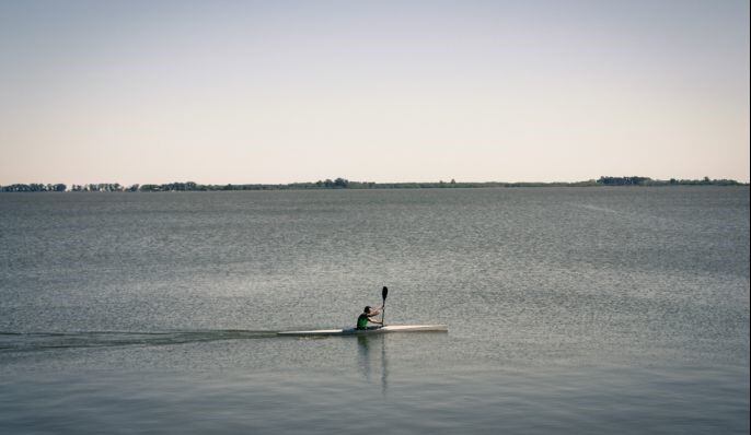 Laguna de Chascomús. Excelente para deportes acuáticos