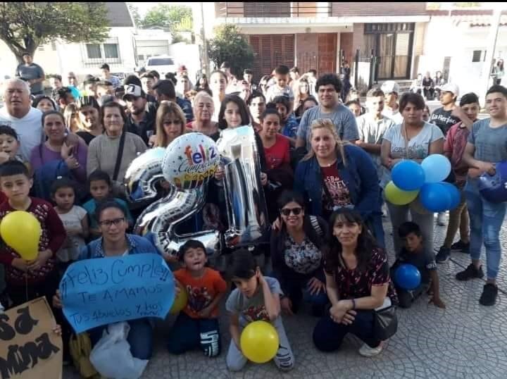 Gran apoyo para el joven que sufrió la amputación de su pierna luego de un accidente