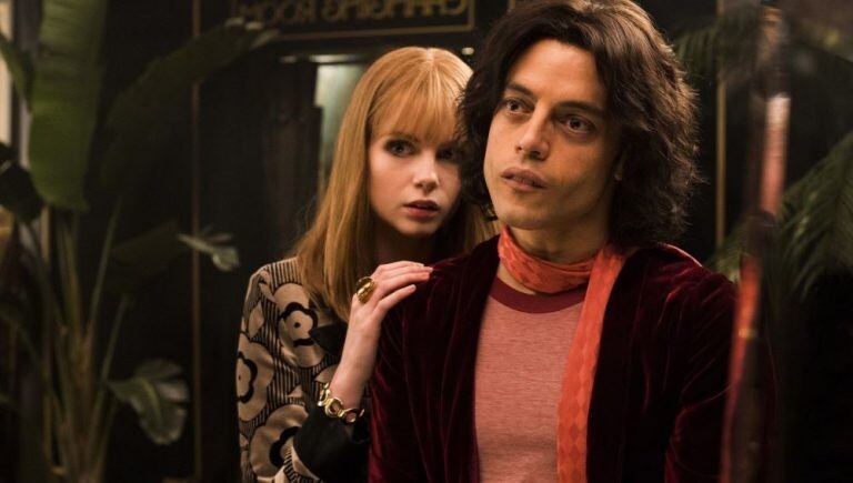 La actriz Lucy Boynton interpreta a Mary Austin en "Bohemian Rhapsody".