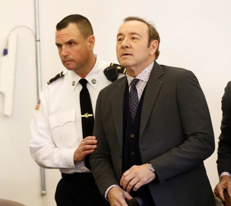 El actor Kevin Spacey ante el Tribunal de Distrito de Nantucket, Massachusetts. (Foto: Nicole Harnishfeger/EPA)