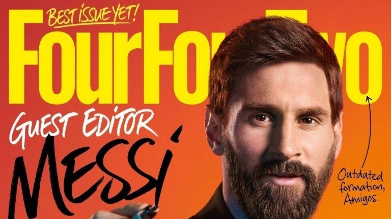 Messi en Four Four Two (Web)