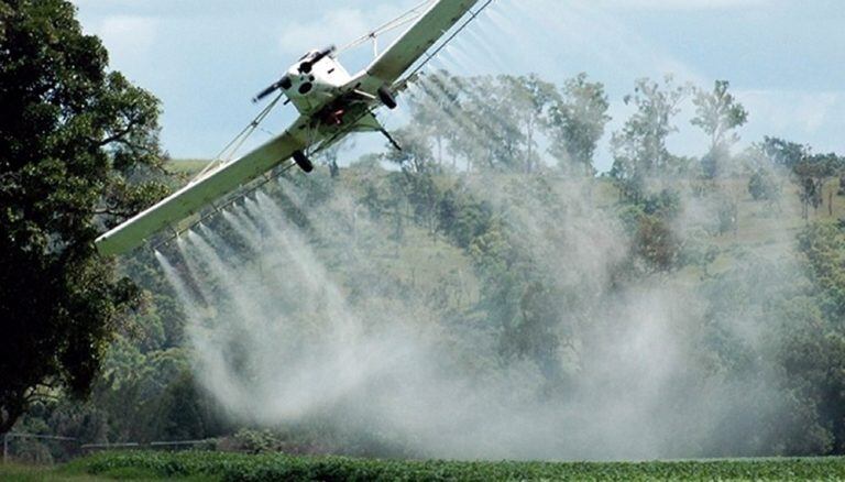 Fumigaciones rurales en Pergamino