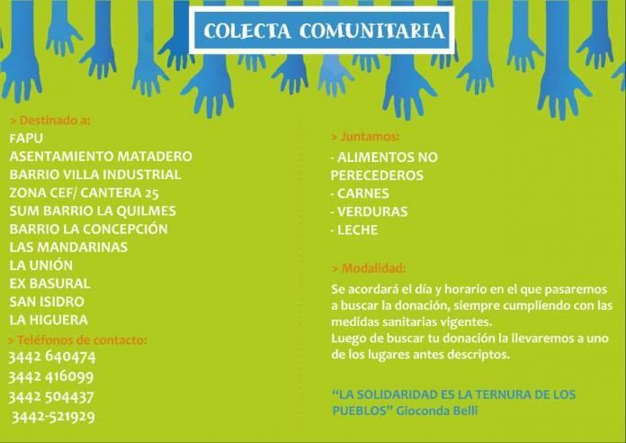 Colecta Comunitaria CDU
Crédito: LaPirámide