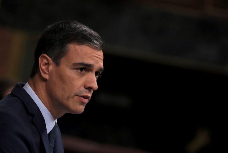 Pedro Sanchez. (REUTER)