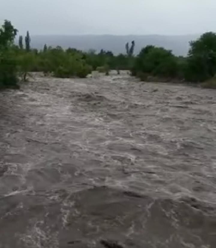 Caída de piedras en Altas Cumbres