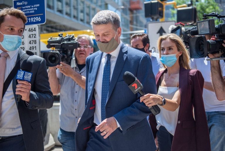 El fiscal general adjunto de Minnesota, Matthew Frank. (Foto: Brandon Bell/Getty Images/AFP)