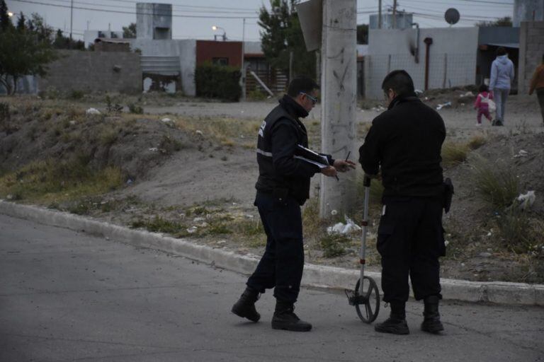 Caso Magallanes: inspeccionaron el lugar del crimen en el barrio 200 viviendas en San Luis