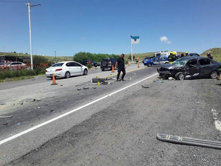 Choque en Altas Cumbres