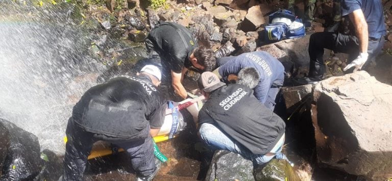 Joven de Arroyito falleció en el Salto de Mariposa