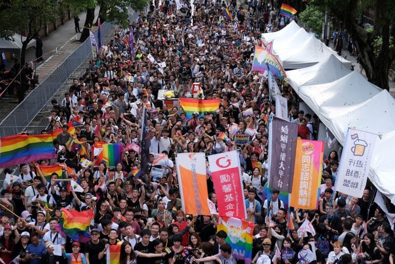 Taiwán se convierte en el primer país asiático en legalizar el matrimonio homosexual (REUTERS)