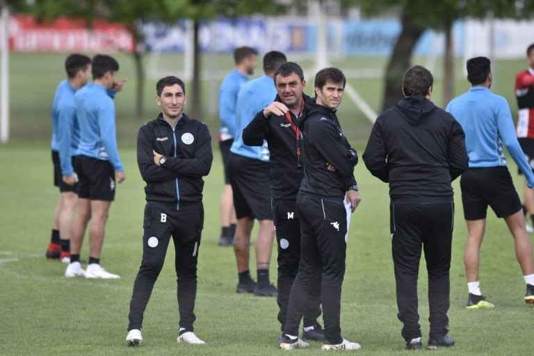 Osella en su primer entrenamiento.