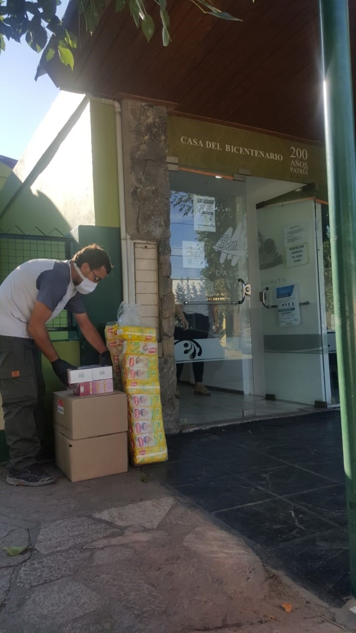 Santa Rosa, Villa Yacanto y los Reartes fueron las localidades donde se llevó a ayuda proveniente desde el Gobierno de la Provincia.