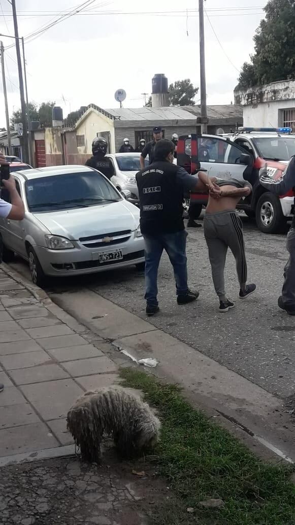 Robo al dispensario del barrio Las Violetas